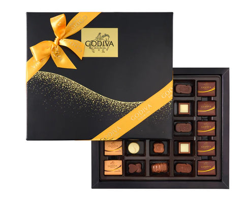 Godiva Yeni Yıl ONYX Küçük Kutu, 45 Adet