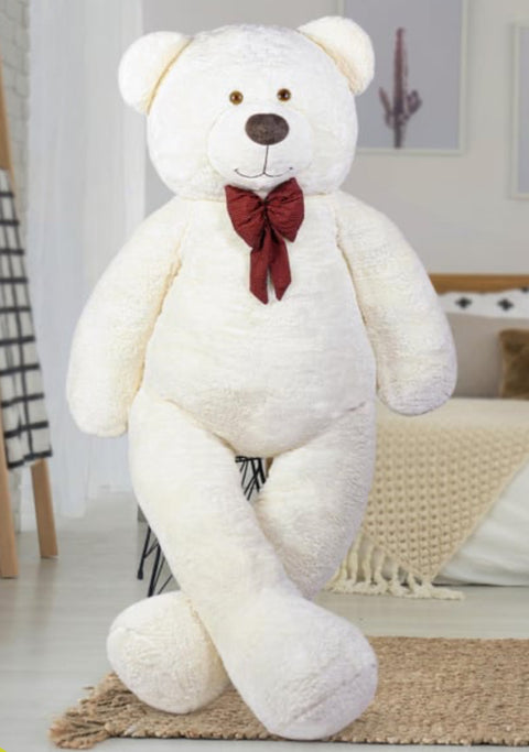 2 Meter Giant White Plush Teddy Bear (200 cm)