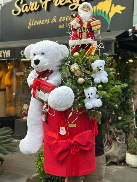 🎅 Santa Deluxe Gift Box – Premium Yılbaşı Dev Kutusu