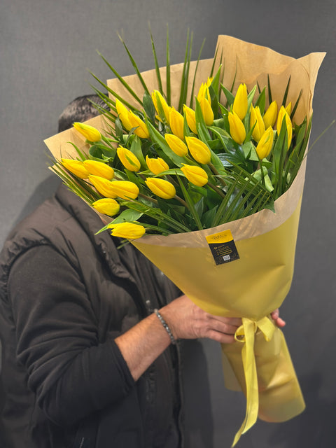 Sarı Lale Buketi