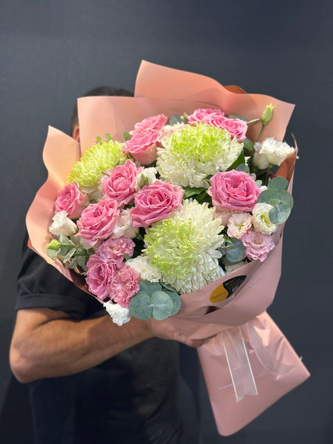 Kalp Balonlarla Aşk Buketi