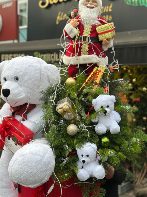 🎅 Santa Deluxe Gift Box – Premium Yılbaşı Dev Kutusu