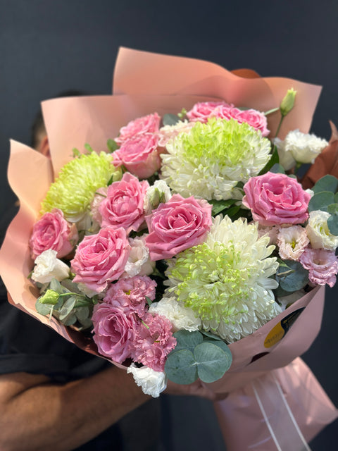 Kalp Balonlarla Aşk Buketi