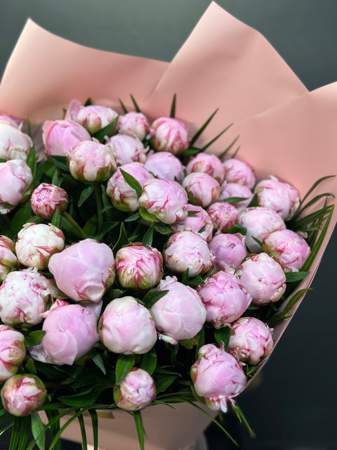 no:51 adet Toz Pembe Şakayık Buketi