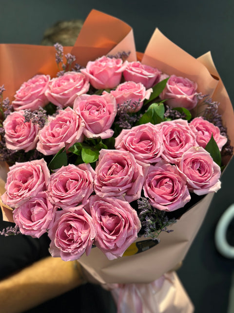 20 adet Pembe Gül Buketi