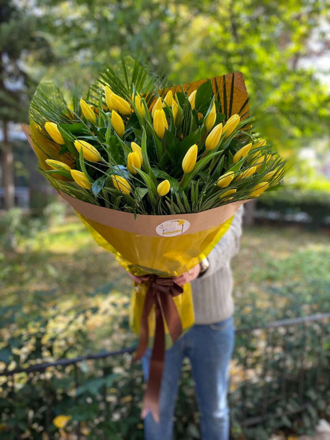 Yellow Tulip Bouquet